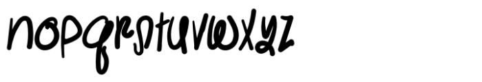 Love You Baby Bold Font LOWERCASE
