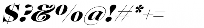 Lovelace Extrabold Italic Font OTHER CHARS