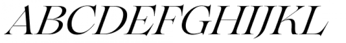 Lovelace Italic Font UPPERCASE
