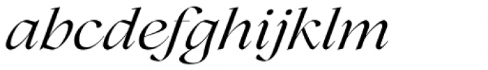Lovelace Italic Font LOWERCASE