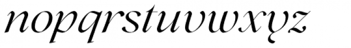 Lovelace Italic Font LOWERCASE