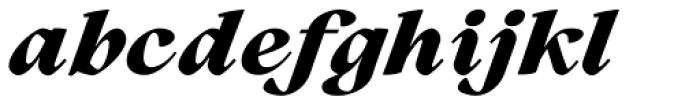 Lovelace Text Extrabold Italic Font LOWERCASE
