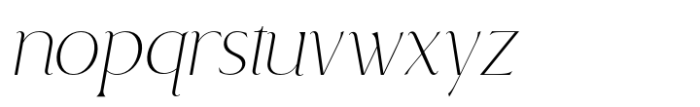 Lovely Branding Italic Font LOWERCASE