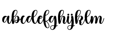 Lovely Brought Dreams script Regular FONT