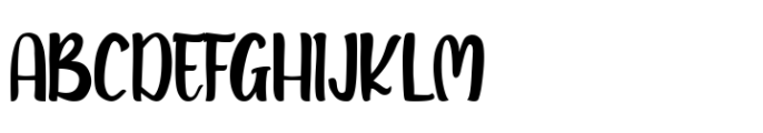 Lovely Kids Regular Font UPPERCASE