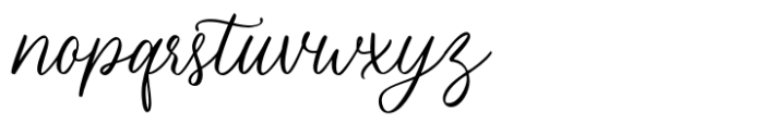 Lovely Match Font LOWERCASE
