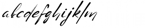 Lovely May Script Font LOWERCASE