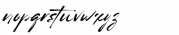 Lovely May Script Font LOWERCASE