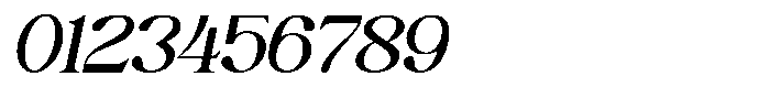 Lovely Paradise Italic Font OTHER CHARS