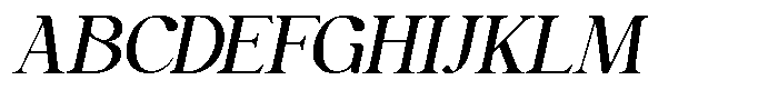 Lovely Paradise Italic Font UPPERCASE