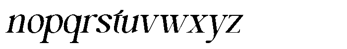 Lovely Paradise Italic Font LOWERCASE