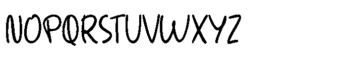Lovely Picnic Bold Font UPPERCASE
