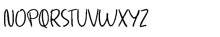 Lovely Picnic Regular Font UPPERCASE