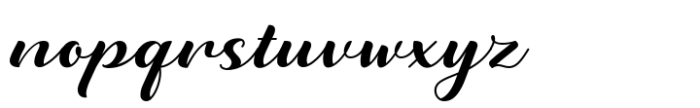 Lovely Rose Font LOWERCASE