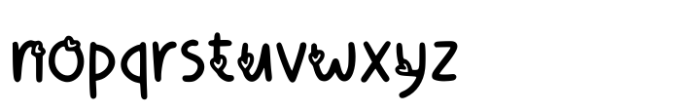 Lovely Sugar Font LOWERCASE