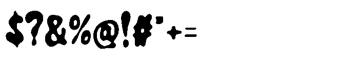 Loviane Blur Font OTHER CHARS