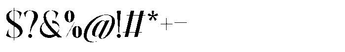 Lovine Regular Font OTHER CHARS