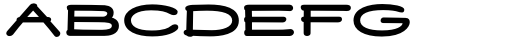 Lowbridge Hand Bold Expanded Font LOWERCASE