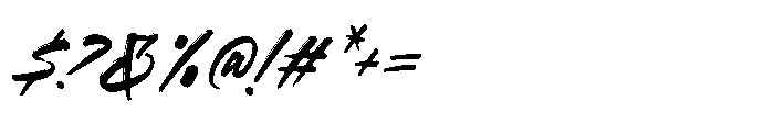 Lowerflow Font OTHER CHARS
