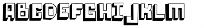 Lowery Auto Font LOWERCASE