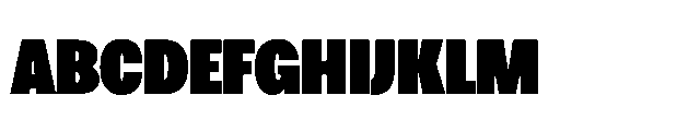 Loyaute Black Condensed Font UPPERCASE