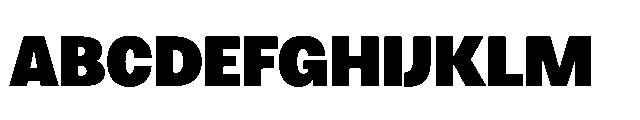 Loyaute Black Font UPPERCASE