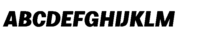 Loyaute Bold Italic Font UPPERCASE