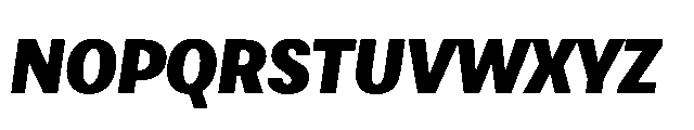 Loyaute Bold Italic Font UPPERCASE
