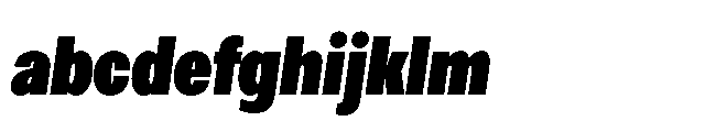 Loyaute Extra Bold Condensed Italic FONT