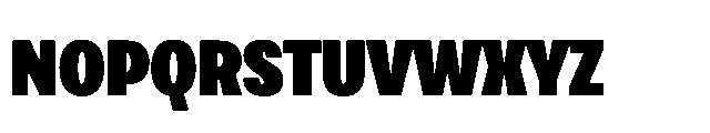 Loyaute Extra Bold Condensed Font UPPERCASE