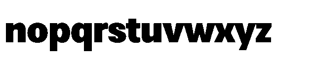 Loyaute Extra Bold Font LOWERCASE