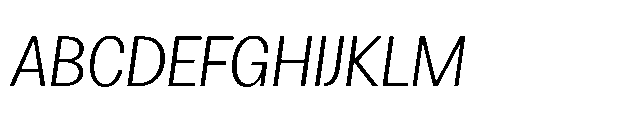 Loyaute Light Italic Font UPPERCASE