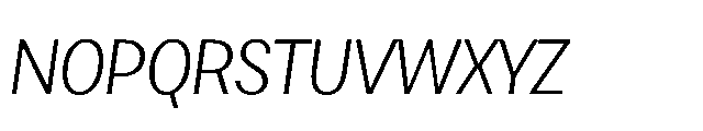 Loyaute Light Italic Font UPPERCASE
