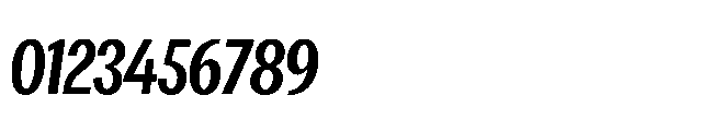 Loyaute Medium Condensed Italic Font OTHER CHARS