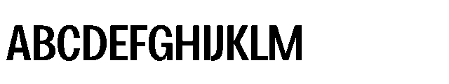 Loyaute Medium Condensed Font UPPERCASE