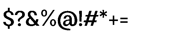 Loyaute Medium Font OTHER CHARS