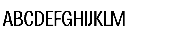 Loyaute Regular Condensed Font UPPERCASE
