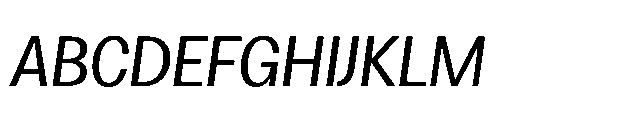 Loyaute Regular Italic Font UPPERCASE