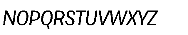 Loyaute Regular Italic Font UPPERCASE