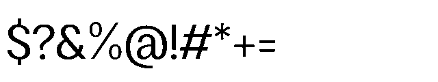 Loyaute Regular Font OTHER CHARS
