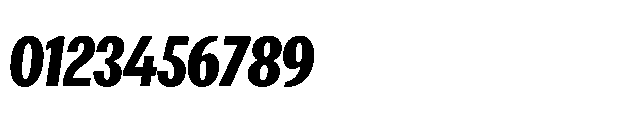 Loyaute Semi Bold Condensed Italic Font OTHER CHARS