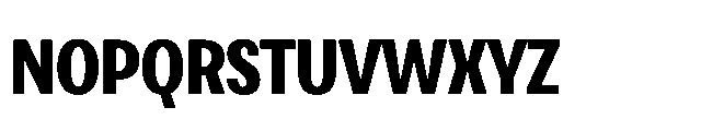 Loyaute Semi Bold Condensed Font UPPERCASE