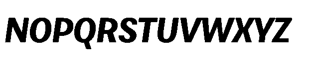 Loyaute Semi Bold Italic Font UPPERCASE