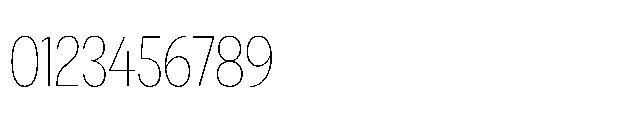 Loyaute Thin Condensed Font OTHER CHARS