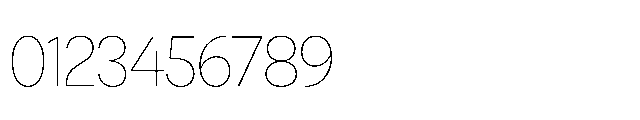 Loyaute Thin Font OTHER CHARS