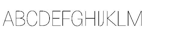 Loyaute Thin Font UPPERCASE
