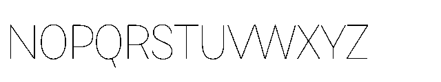 Loyaute Thin Font UPPERCASE