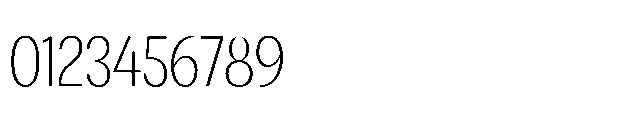 Loyaute Ultra Light Condensed Font OTHER CHARS