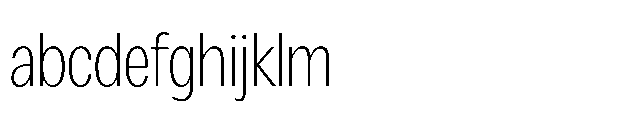 Loyaute Ultra Light Condensed FONT