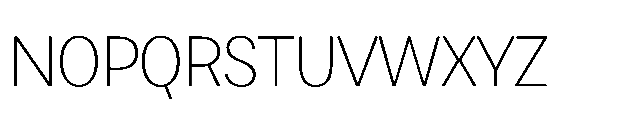 Loyaute Ultra Light Font UPPERCASE